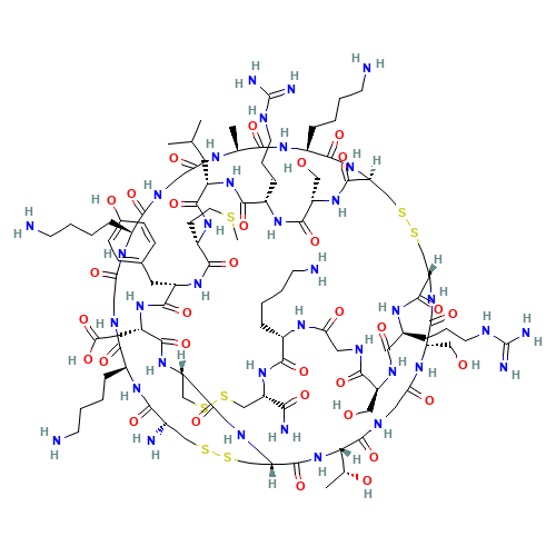 107452-89-1 Ziconotide acetate chemical structure