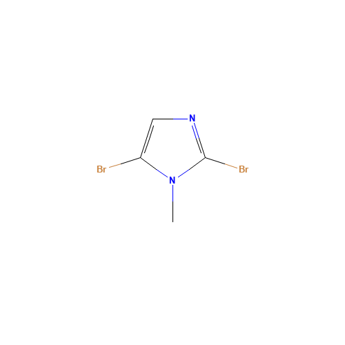 53857-59-3 2,5-DIBROMO-1-METHYL-1H-IMIDAZOLE chemical structure