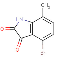 874375-17-4 4-BROMO-7-METHYLISATIN chemical structure
