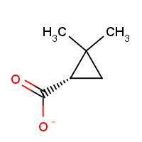 14590-53-5 (S)-(+)-2,2-DIMETHYLCYCLOPROPANE CARBOXYLIC ACID chemical structure