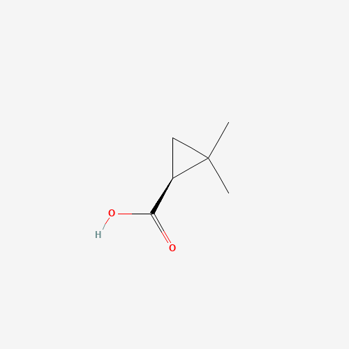 14590-53-5 (S)-(+)-2,2-DIMETHYLCYCLOPROPANE CARBOXYLIC ACID chemical structure