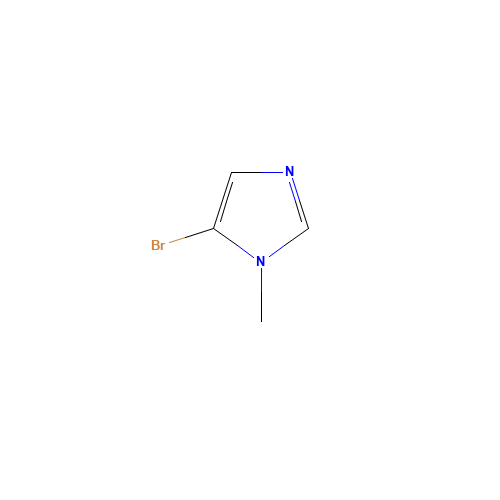 1003-21-0 5-BROMO-1-METHYL-1H-IMIDAZOLE chemical structure