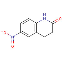 22246-16-8 3,4-Dihydro-6-nitro-2(1H)-quinolinone chemical structure