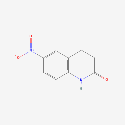 22246-16-8 3,4-Dihydro-6-nitro-2(1H)-quinolinone chemical structure