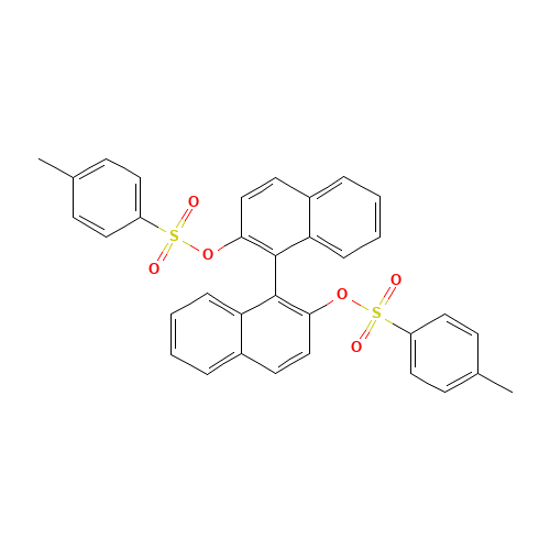 128544-06-9 (S)-(+)-1,1'-Bi-2-naphthyl ditosylate chemical structure