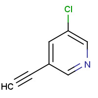 329202-22-4 PYRIDINE,3-CHLORO-5-ETHYNYL chemical structure