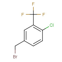 261763-23-9 4-CHLORO-3-(TRIFLUOROMETHYL)BENZYL BROMIDE chemical structure