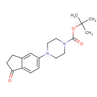 954240-38-1 1-BOC-4-(1-OXO-INDAN-5-YL)-PIPERAZINE chemical structure