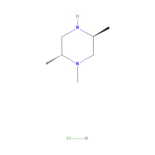 1046788-71-9 (2R,5S)-1,2,5-trimethylpiperazine hydrochloride chemical structure