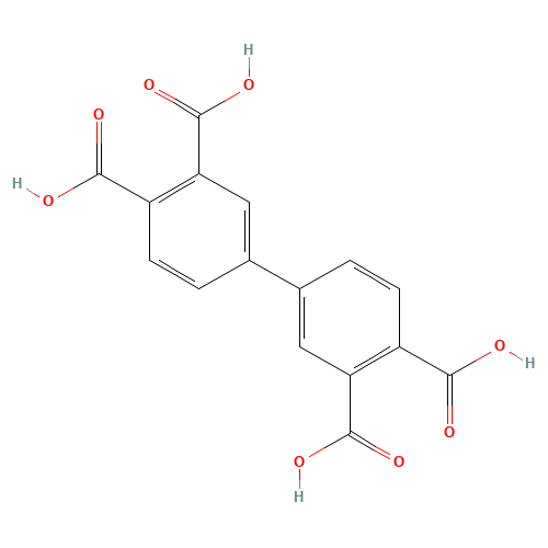 22803-05-0 3,3',4,4'-Biphenyltetracarboxylic acid chemical structure