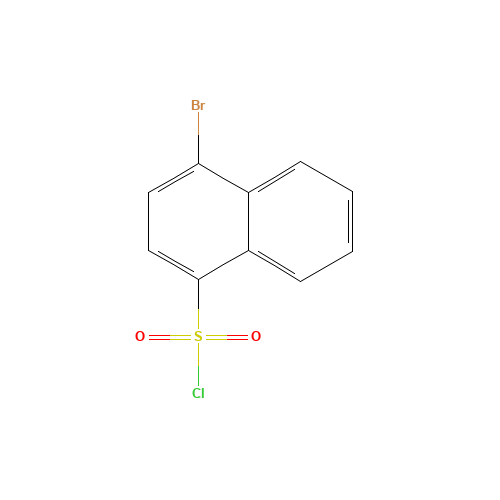 63279-36-7 4-bromo-1-naphthalenesulfonyl chloride chemical structure
