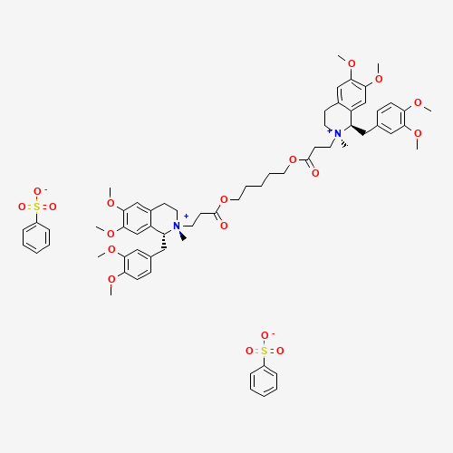 96946-42-8 cisatracurium besilate chemical structure