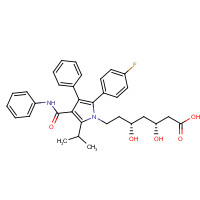 134523-01-6 ATORVASTATIN SODIUM chemical structure