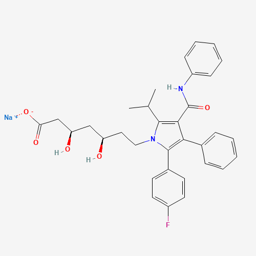 134523-01-6 ATORVASTATIN SODIUM chemical structure