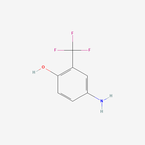 1535-76-8 4-AMINO-2-(TRIFLUOROMETHYL)PHENOL chemical structure
