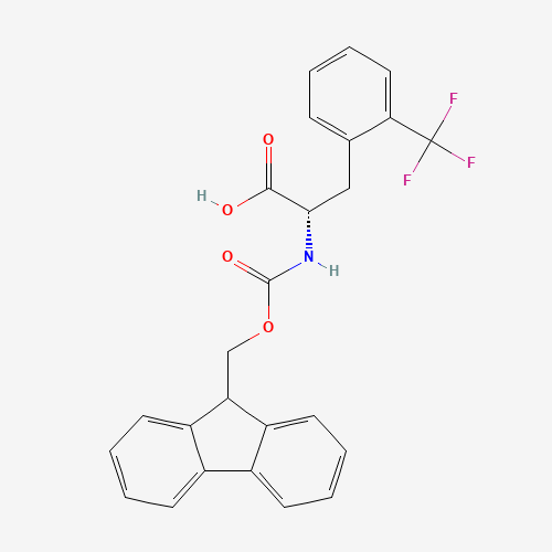 352523-16-1 FMOC-L-2-TRIFLUOROMETHYLPHENYLALANINE chemical structure