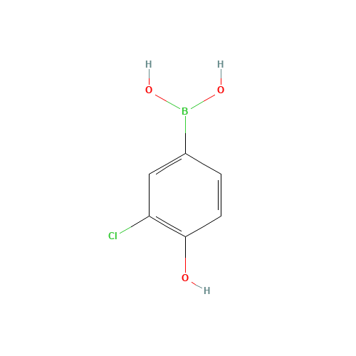 182344-13-4 3-Chloro-4-hydroxyphenylboronic acid chemical structure