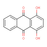 81-64-1 1,4-Dihydroxyanthraquinone chemical structure