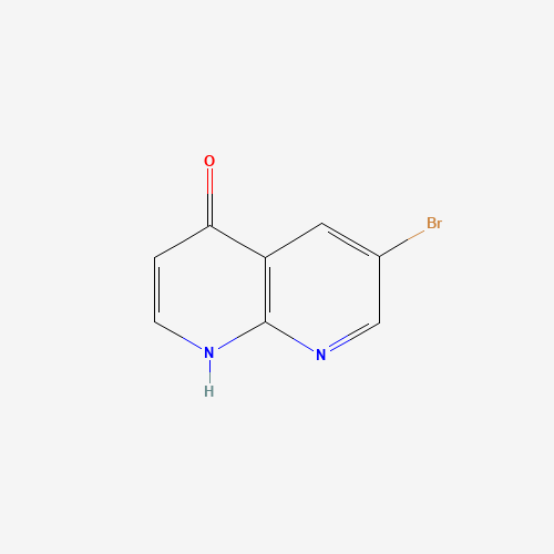 1150618-43-1 6-Bromo-1,8-naphthyridin-4(1H)-one chemical structure