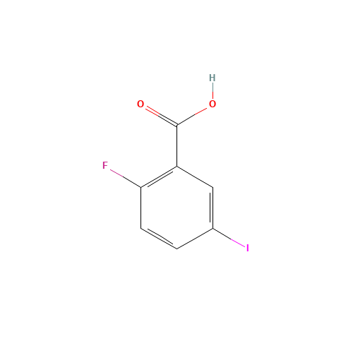 124700-41-0 2-Fluoro-5-iodobenzoic acid chemical structure