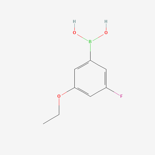 850589-53-6 3-ETHOXY-5-FLUOROBENZENEBORONIC ACID chemical structure