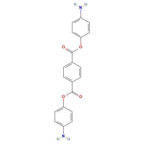 16926-73-1 1,4-Benzenedicarboxylic acid bis(4-aminophenyl) ester chemical structure