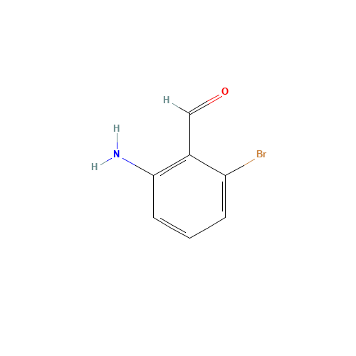 135484-74-1 3-Bromo-2-formylaniline chemical structure