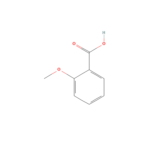 529-75-9 2-Methoxybenzoic acid chemical structure