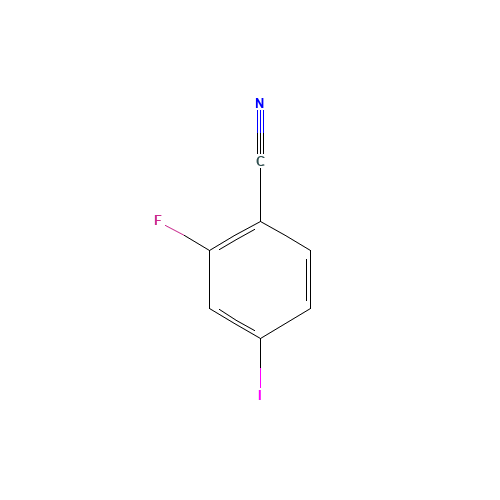 137553-42-5 2-FLUORO-4-IODOBENZONITRILE chemical structure