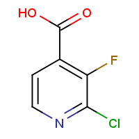 922147-45-3 2-Chloro-3-Fluoro-4-Carboxypyridine chemical structure