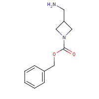 112257-20-2 3-AMINOMETHYL-AZETIDINE-1-CARBOXYLIC ACID BENZYL ESTER chemical structure