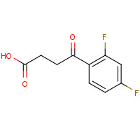 110931-77-6 3-(2',4'-DIFLUOROBENZOYL)PROPIONIC ACID chemical structure