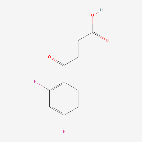 110931-77-6 3-(2',4'-DIFLUOROBENZOYL)PROPIONIC ACID chemical structure
