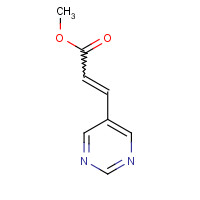 224776-14-1 METHYL 3-PYRIMIDIN-5-YL-ACRYLATE chemical structure