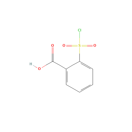 63914-81-8 2-(Chlorosulfonyl)benzoic acid chemical structure
