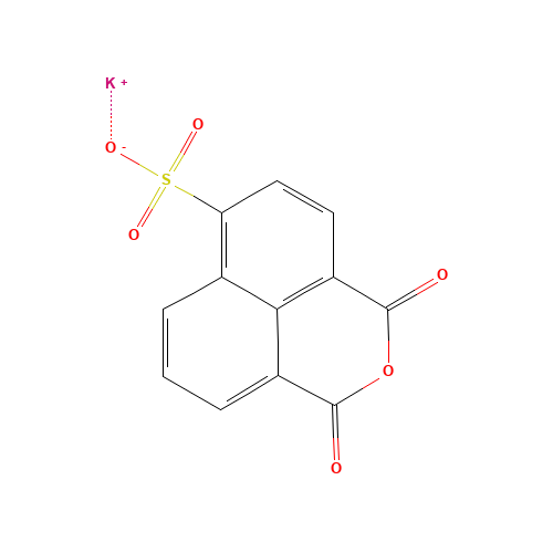 71501-16-1 4-Sulfo-1,8-naphthalic anhydride potassium salt chemical structure