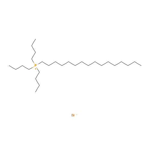 14937-45-2 Cetyltributylphosphonium bromide chemical structure