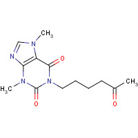 6493-05-6 Pentoxifylline chemical structure