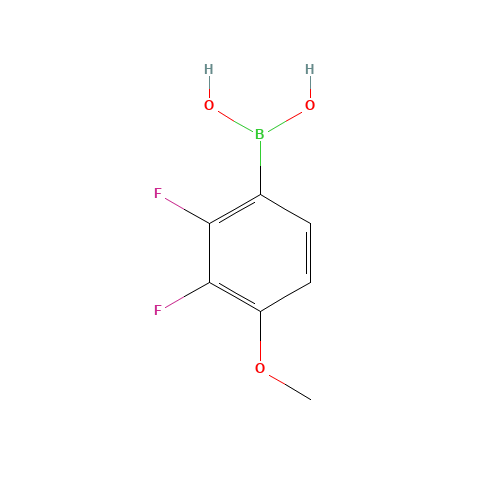 170981-41-6 2,3-Difluoro-4-methoxyphenylboronic acid chemical structure