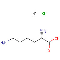 10098-89-2 L-Lysine hydrochloride chemical structure