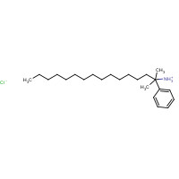 139-08-2 Tetradecyldimethylbenzylammonium chloride chemical structure