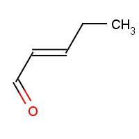 764-39-6 TRANS-2-PENTENAL chemical structure