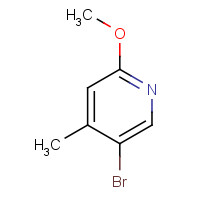 164513-39-7 5-BROMO-2-METHOXY-4-METHYLPYRIDINE chemical structure
