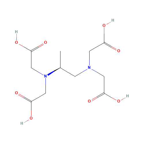 15250-41-6 (S)-(+)-1,2-Diaminopropane-N,N,N',N'-tetraacetic acid chemical structure