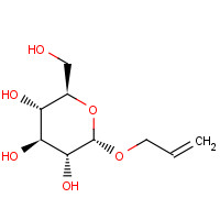 7464-56-4 ALLYL A-D-GLUCOPYRANOSIDE chemical structure