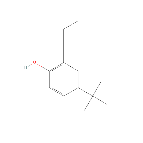 120-95-6 2,4-Di-tert-pentylphenol chemical structure