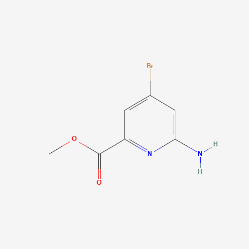 885326-88-5 2-AMINO-4-BROMO-6-CARBOXYPYRIDINE METHYL ESTER chemical structure