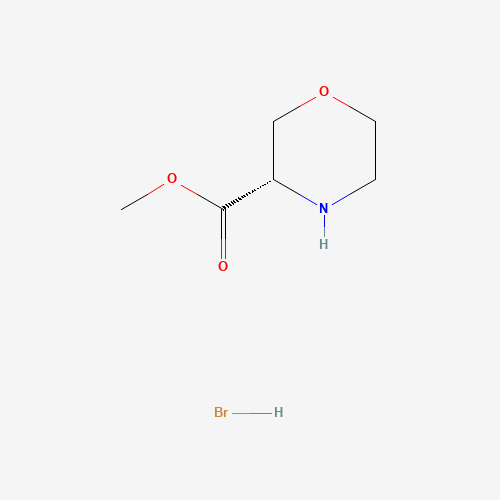 1041173-28-7 (S)-methyl morpholine-3-carboxylate-HCl chemical structure