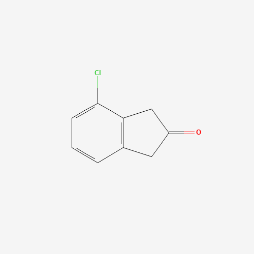 74124-90-6 4-Chloro-2-indanone chemical structure