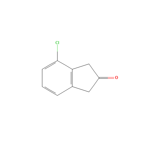 74124-90-6 4-Chloro-2-indanone chemical structure